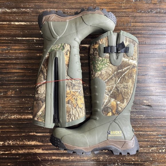 Rocky Sport Pro Rubber Outdoor Boot Men’s Size 7 RKS0383 - Picture 2 of 9